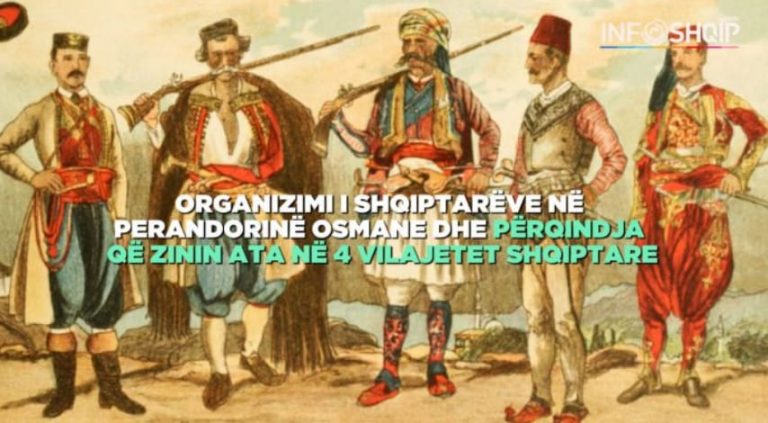 Organizimi I Shqiptarëve Në Perandorinë Osmane Dhe Përqindja Që Zinin ...