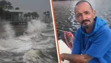 What Happened to This Florida Man Who Stood on His Boat Amid Hurricane Milton & Why Did He Refuse to Leave?