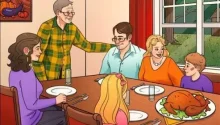 Brain Teaser: Can you identify the error in this family’s dining room photo in under 15 seconds?