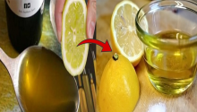 Squeeze 1 lemon with 1 teaspoon of olive oil. You will remember me for the rest of your life