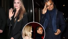 Report: Angelina Jolie, 49, and rumored boyfriend Akala, 40, spend two nights together in her London hotel