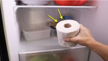 Put a roll of toilet paper in the fridge and you’ll be surprised by what happens