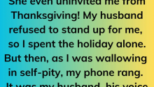 My MIL Forbade Me From Coming to Thanksgiving – There Was Heinous Plot Behind It